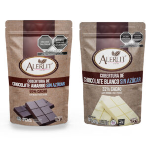 Kit Coberturas sin azúcar endulzadas con Monk Fruit