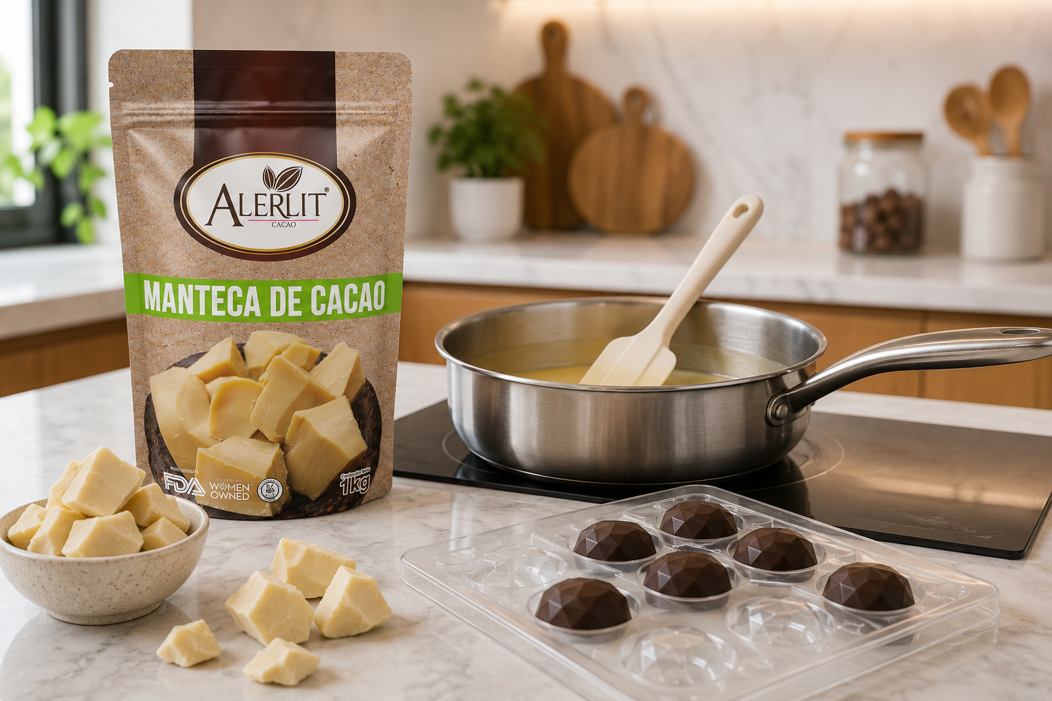 Produccion de derivados de cacao Alerlit 60 toneladas mensuales